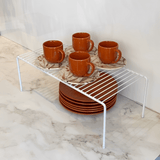 Organizador para Armário Médio Branco - 32 cm - Ela Decora