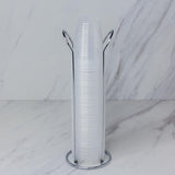 Organizador Para Copos Descartáveis de Água 200ML Cromado - Ela Decora