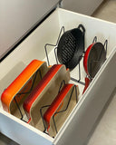 Organizador Para Formas, Tampas e Travessas Preto Fosco Linha Black - Ela Decora