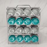 Organizador Porta Cápsulas de Café Dolce Gusto Cromado - Ela Decora