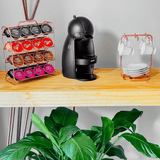 Organizador Porta Cápsulas de Café Dolce Gusto Rose Gold - Ela Decora