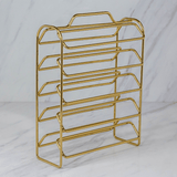 Organizador Porta Cápsulas de Café Nespresso Dourado - Ela Decora