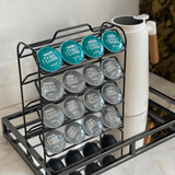 Organizador Porta Cápsulas Nespresso Preto Ônix - Ela Decora