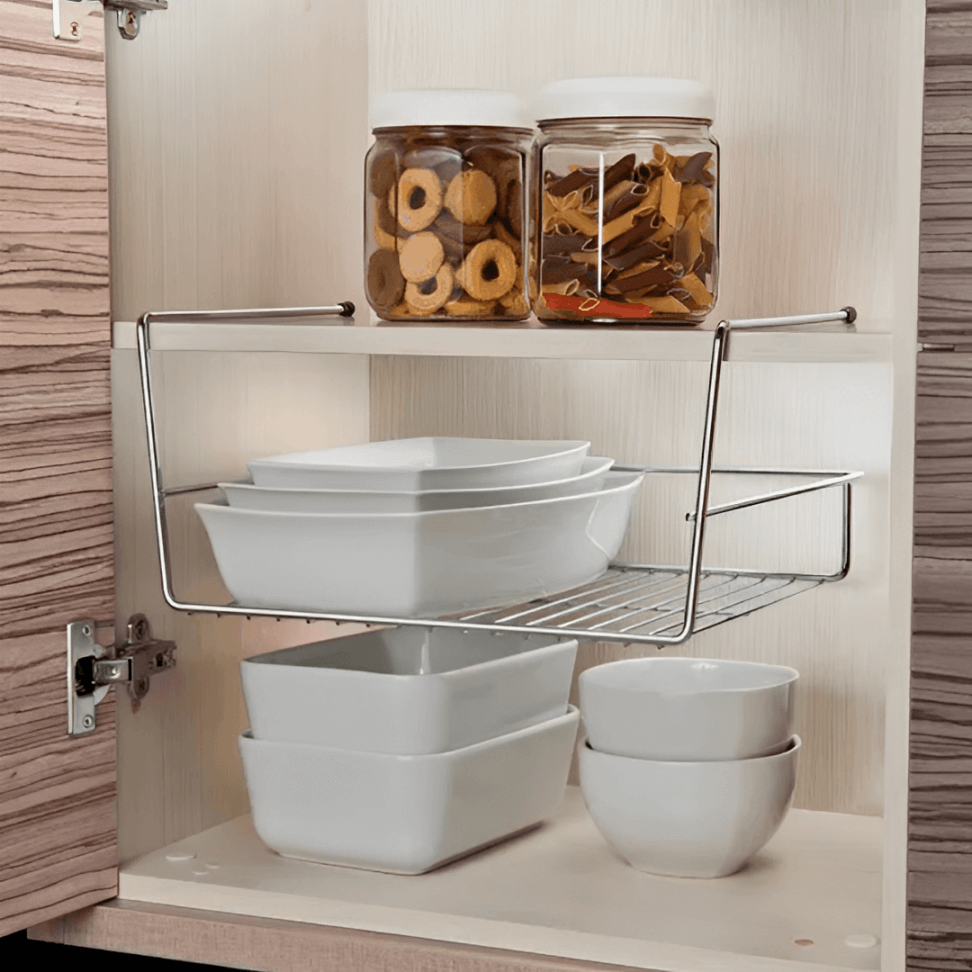 Organizador Suspenso para Prateleira Armário 35 cm - Ela Decora