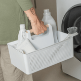 Organizador Multiuso com Alça Flow Branco 8 Litros