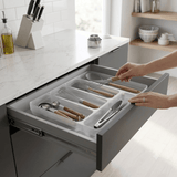 Organizador de Talheres Logic Natural 35cm x 27cm x 5,5cm