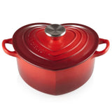 Panela Coração com Pegador de Aço Vermelha 25cm Le Creuset - Ela Decora