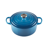 Panela Redonda Signature Azul Marseille 24cm Le Creuset - Ela Decora