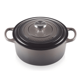 Panela Redonda Signature Flint Le Creuset - 20cm - Ela Decora