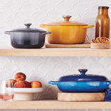 Panela Redonda Signature Flint Le Creuset - 20cm - Ela Decora