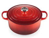 Panela Redonda Signature Vermelha 28cm Le Creuset - Ela Decora