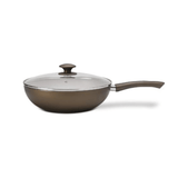 Panela Wok com Tampa Antares Fendi 26cm - Ela Decora
