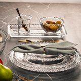 Jogo 4 Bowls Cristal de Chumbo Pearl 14cm