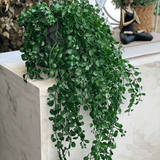 Pendente de Folhas Verde Escuro 75cm - Ela Decora