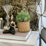 Pick de Folhas Artificiais Verde 23cm - Ela Decora