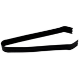 Pinça Pegador de Gelo em Aço Inox Preto 14,5cm x 2cm - Ela Decora