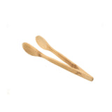 Pinça Pegador Multiuso de Bambu 26cm x 6cm x 4,4cm - Ela Decora