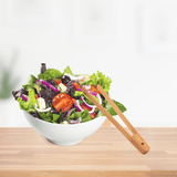 Pinça Pegador Multiuso de Bambu 30cm x 6cm x 1,7cm - Ela Decora