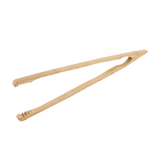 Pinça Pegador Multiuso em Bambu 36cm x 2cm x 1,5cm - Ela Decora