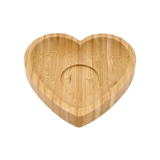 Píres Coração em Bambu 12,5cm - Ela Decora