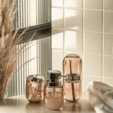 Porta Algodão de Polipropileno Belly Soft Rosa Nude Translucido - 8,5 cm - Ela Decora