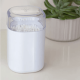 Porta Algodão Dual Branco - Ela Decora