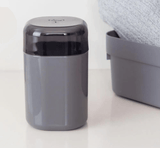 Porta Algodão Dual Chumbo - Ela Decora