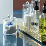 Porta Algodão e Cotonete de Acrilico 13cm - Ela Decora