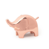 Porta Anél Anigram Elefante Rose Gold - Ela Decora