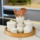 Porta Condimento Branco 800ml Le Creuset - Ela Decora