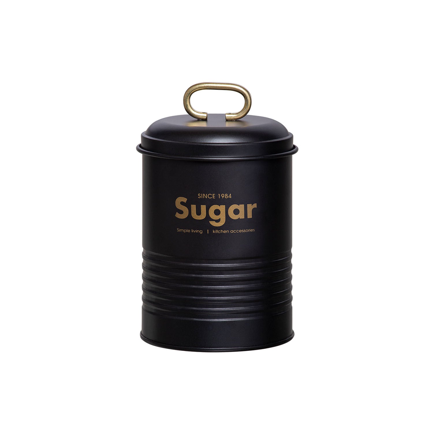 Porta Condimentos Industrial Açucar Preto - Ela Decora