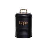 Porta Condimentos Industrial Açucar Preto - Ela Decora