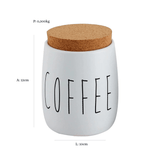 Porta Condimentos Oak Cafe Branco 850ml - Ela Decora