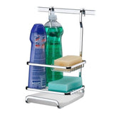 Porta Detergente Sabão e Esponja Para Barra Luxo Piatina Cromado - Ela Decora