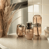 Porta Escova Belly Soft Rosa Nude Translúcido - 20 cm - Ela Decora