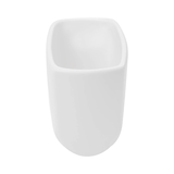 Porta Escova de Dente Corsa Branco - Ela Decora