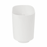 Porta Escova de Dente Step Branca - Ela Decora