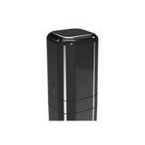 Porta Escova Splash com Tampa Preto - Ela Decora