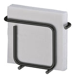 Porta Guardanapos de Papel Pequeno Design Moderno Aço Ônix - Ela Decora