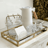 Porta Guardanapos em Cristal Ecológico New Butterfly 10,5cm - Ela Decora