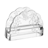 Porta Guardanapos em Cristal Ecológico New Butterfly 10,5cm - Ela Decora