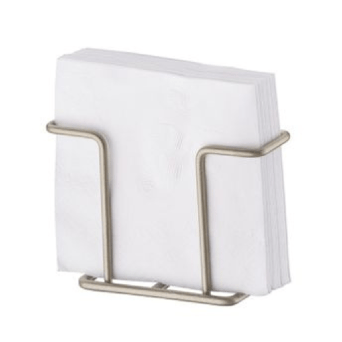 Porta Guardanapos Níquel - Ela Decora