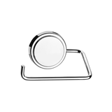 Porta Papel Higiênico Fixação por Adesivo Cromado 12,5cm - Ela Decora