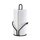 Porta Papel Toalha De Mesa Aço Preto Fosco Black - Ela Decora