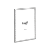 Porta - Retrato em Metal Cromado 20x25cm - Ela Decora