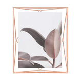 Porta Retrato Prisma Rose Gold Umbra - Ela Decora