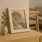 Porta Retrato Texturizado em MDF e Vidro 15x20 - Ela Decora