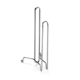 Porta Rolo de Papel Toalha Cromado Fosco - Ela Decora