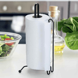 Porta Rolo De Papel Toalha Preto Linha Black - Ela Decora