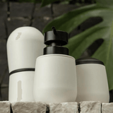 Porta Sabonete Liquido Belly Soft Branco 290ml - Ela Decora